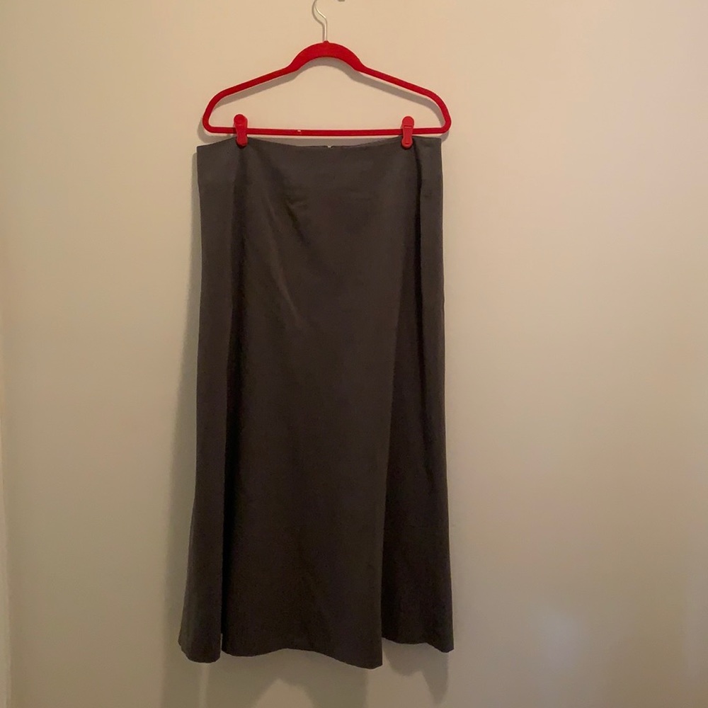 Long Grey Skirt